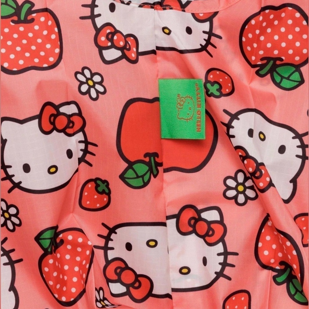 NWT Baggu Hello Kitty Standard Bag Apple - Picture 3 of 7